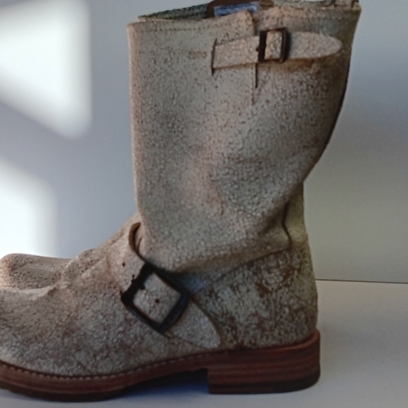 FRYE Veronica Shortie WHT white size 7m - Picture 3 of 10